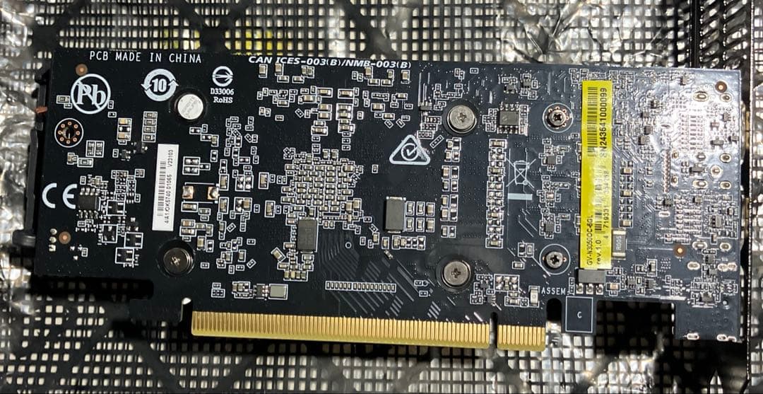 ジャンク　RTX3050LP