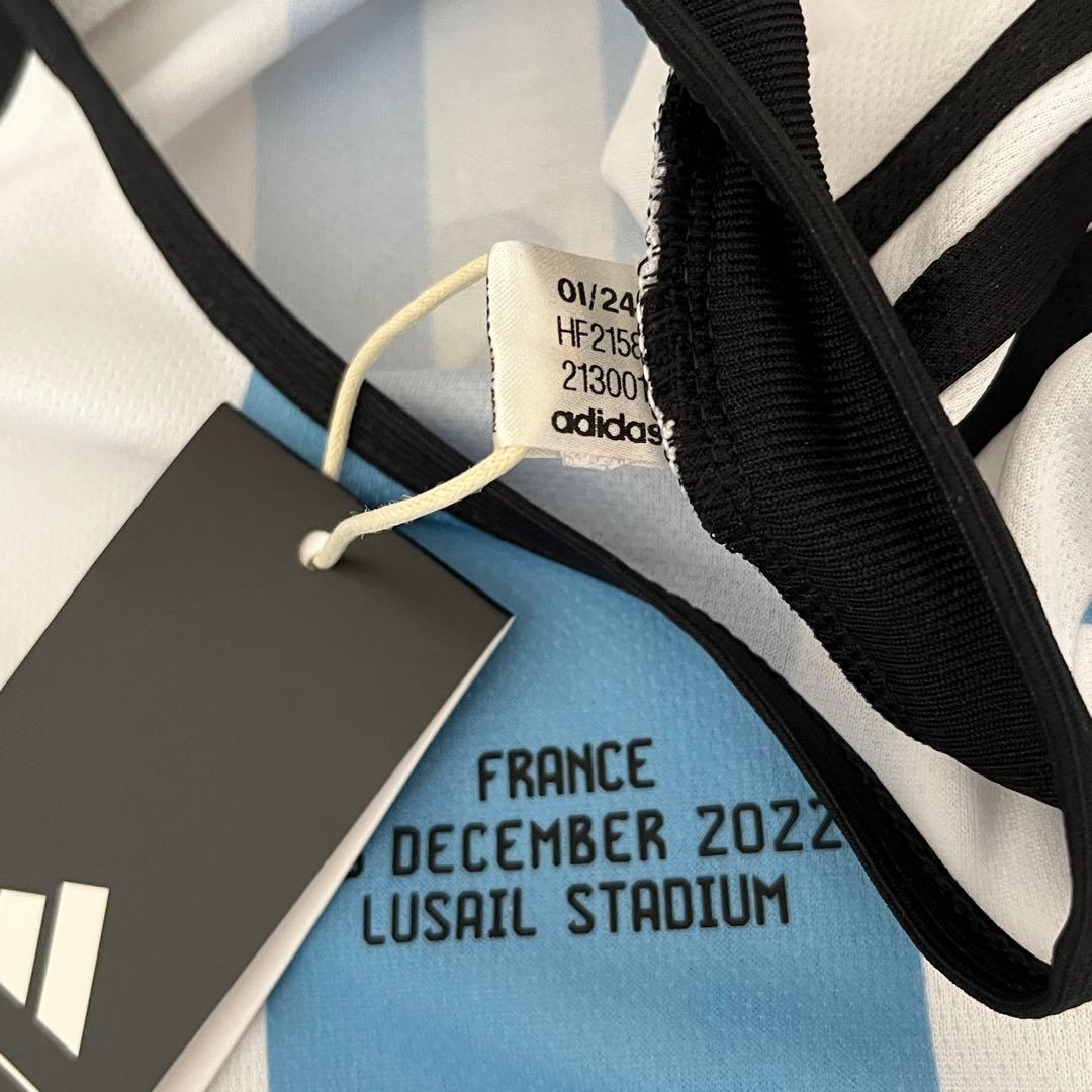 アルゼンチン代表 2022W杯決勝仕様 メッシ ユニフォーム