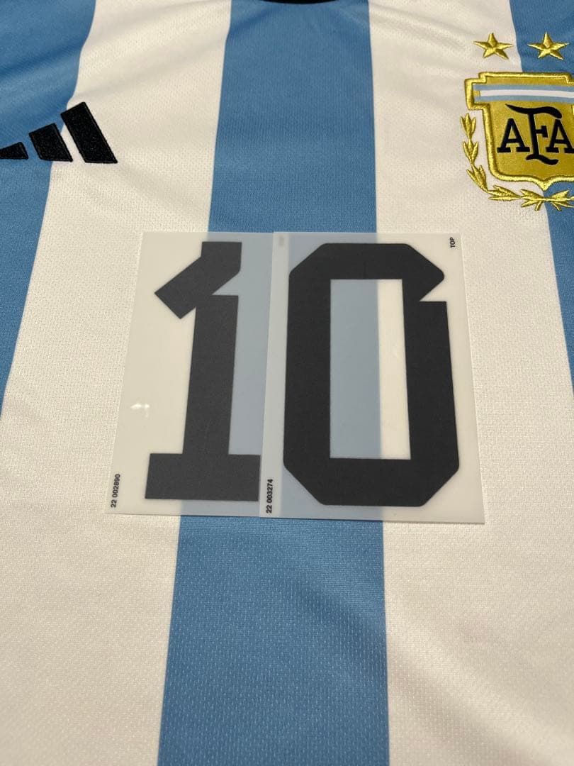アルゼンチン代表 2022W杯決勝仕様 メッシ ユニフォーム