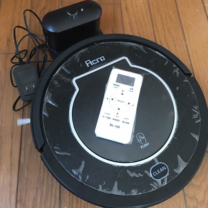お掃除ロボット acro black