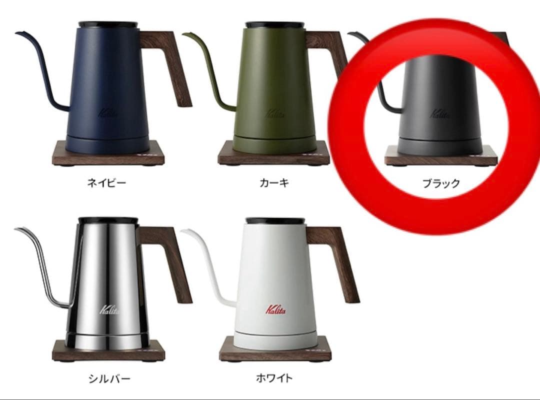 最終値下げ新品未使用品電気ケトル KEDP-600 （0.6L 温度調節機能付き