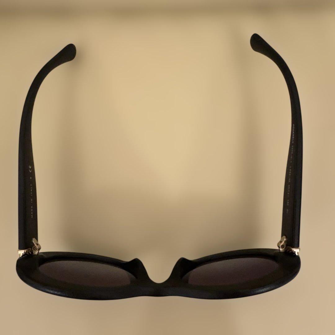 【超貴重】CHANEL ブラックレザー　サングラス