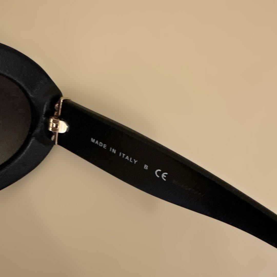 【超貴重】CHANEL ブラックレザー　サングラス