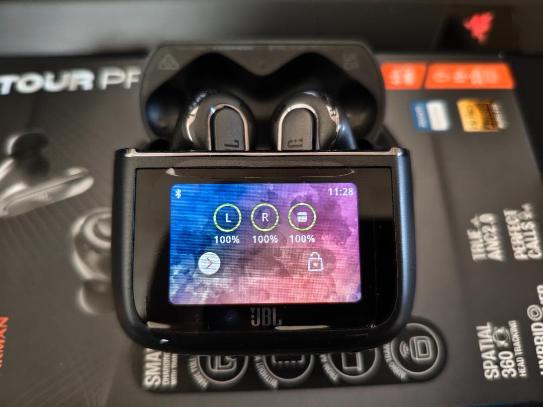 【美品】★最終価格★JBL Tour Pro 3 Black ノイキャンLDAC