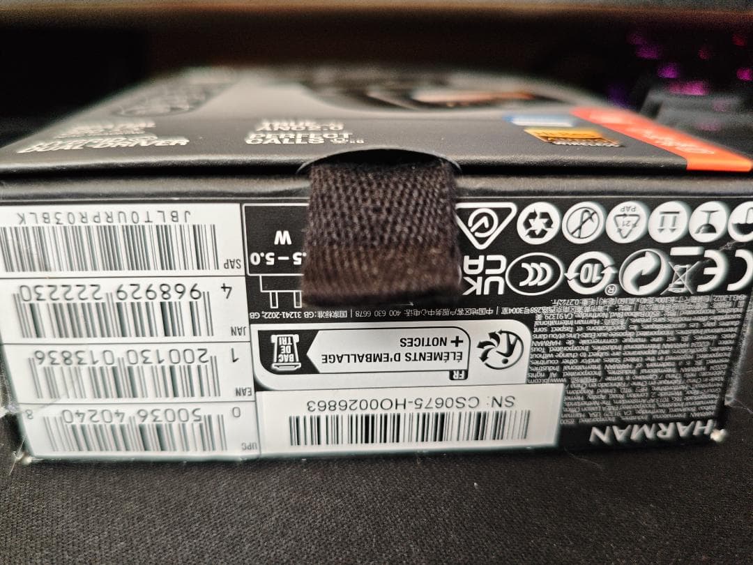 【美品】★最終価格★JBL Tour Pro 3 Black ノイキャンLDAC