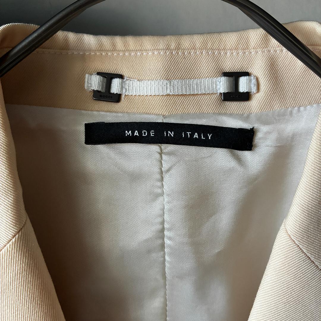 GUCCI フリーダ期　シングルブレストジャケット　ベージュ