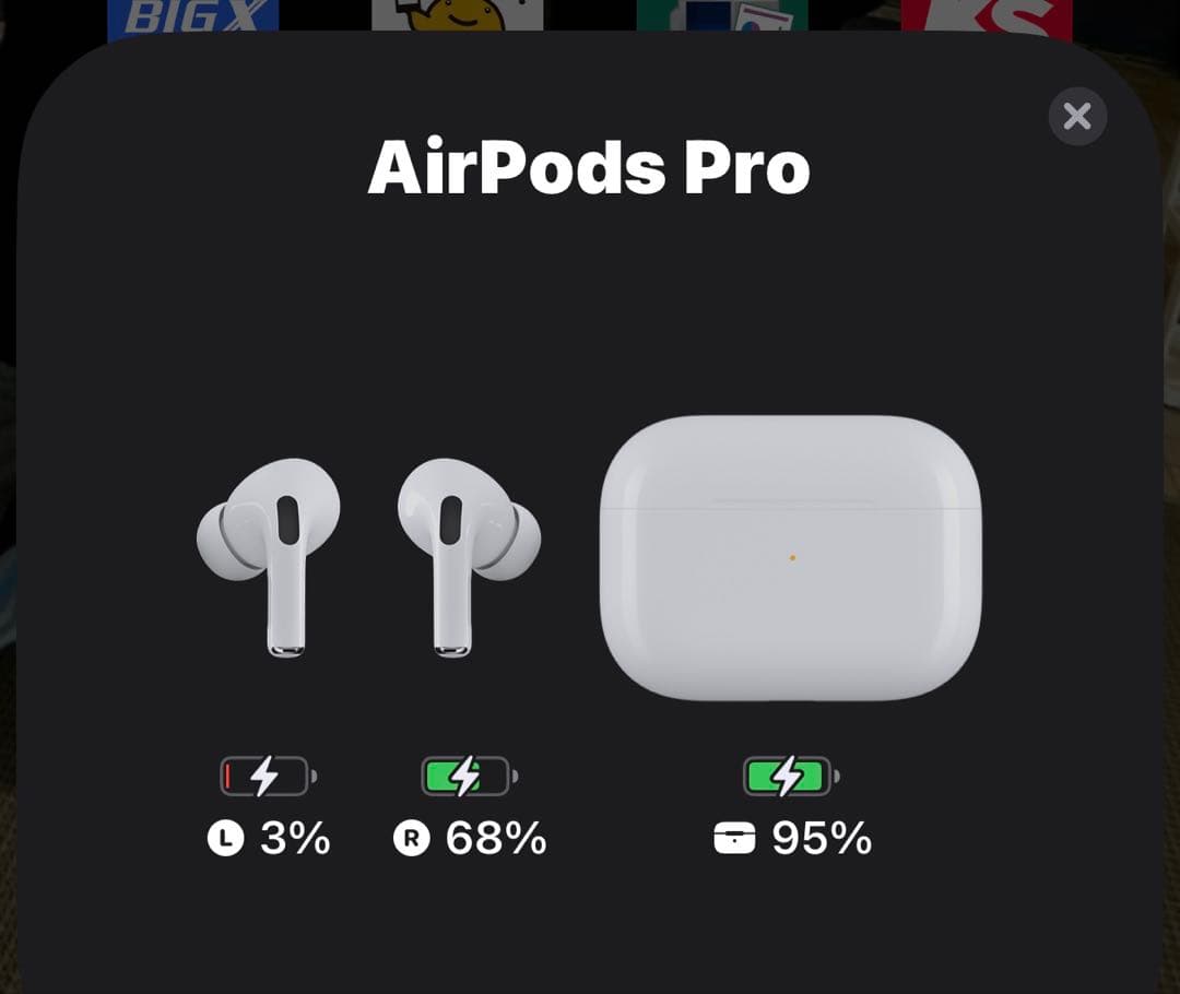 AirPods本体 使用感あり