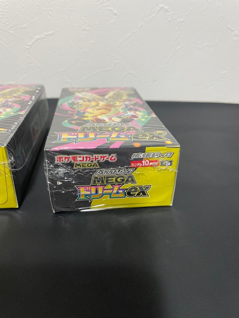 【新品未開封　シュリンク付】ポケモンカード MEGA ドリームex 3BOX