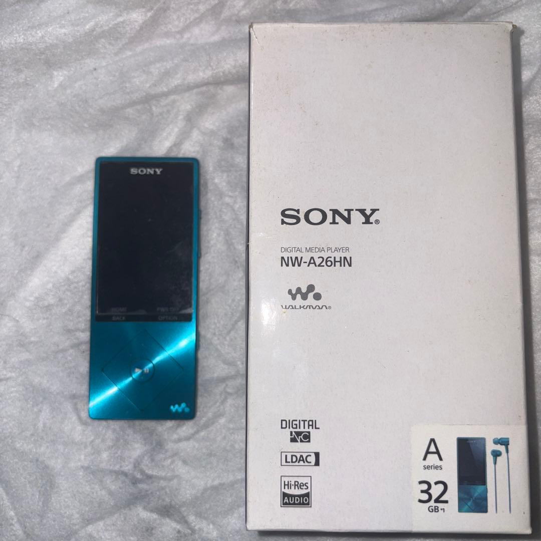 SONY NW-A26HN 32GB デジタルオーディオプレーヤー ブルー