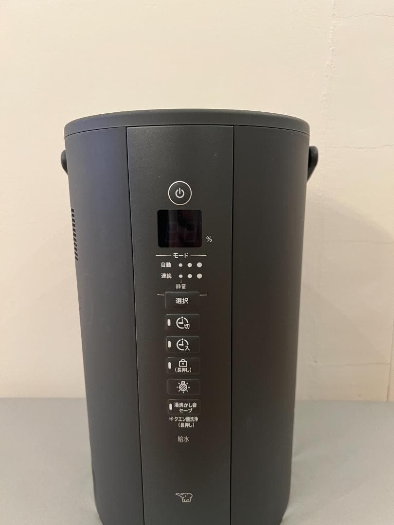 象印　スチーム式加湿器 EE-TA60　人気のブラック