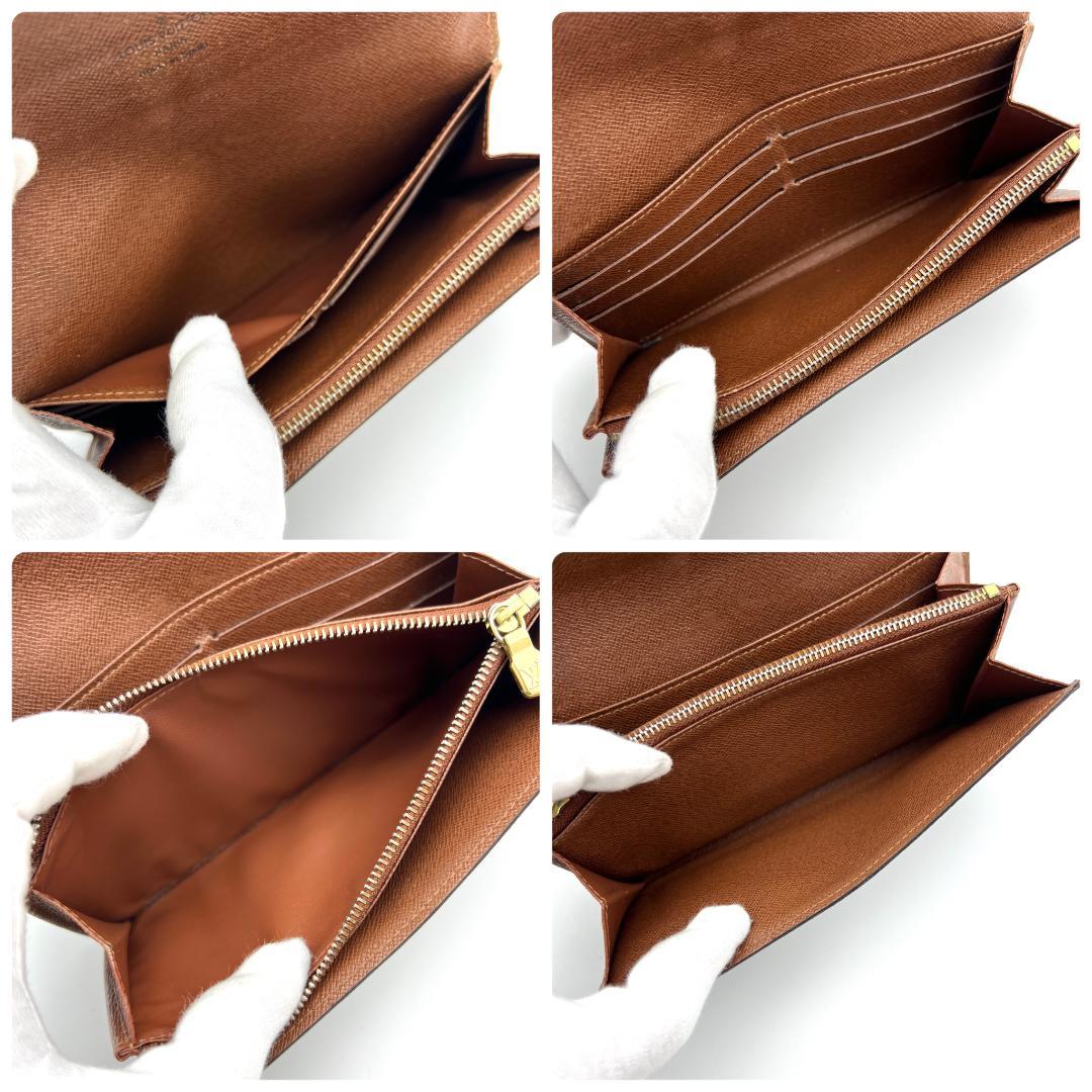 【極美品】ルイヴィトン モノグラム ポルトフォイユ サラ 長財布 C113