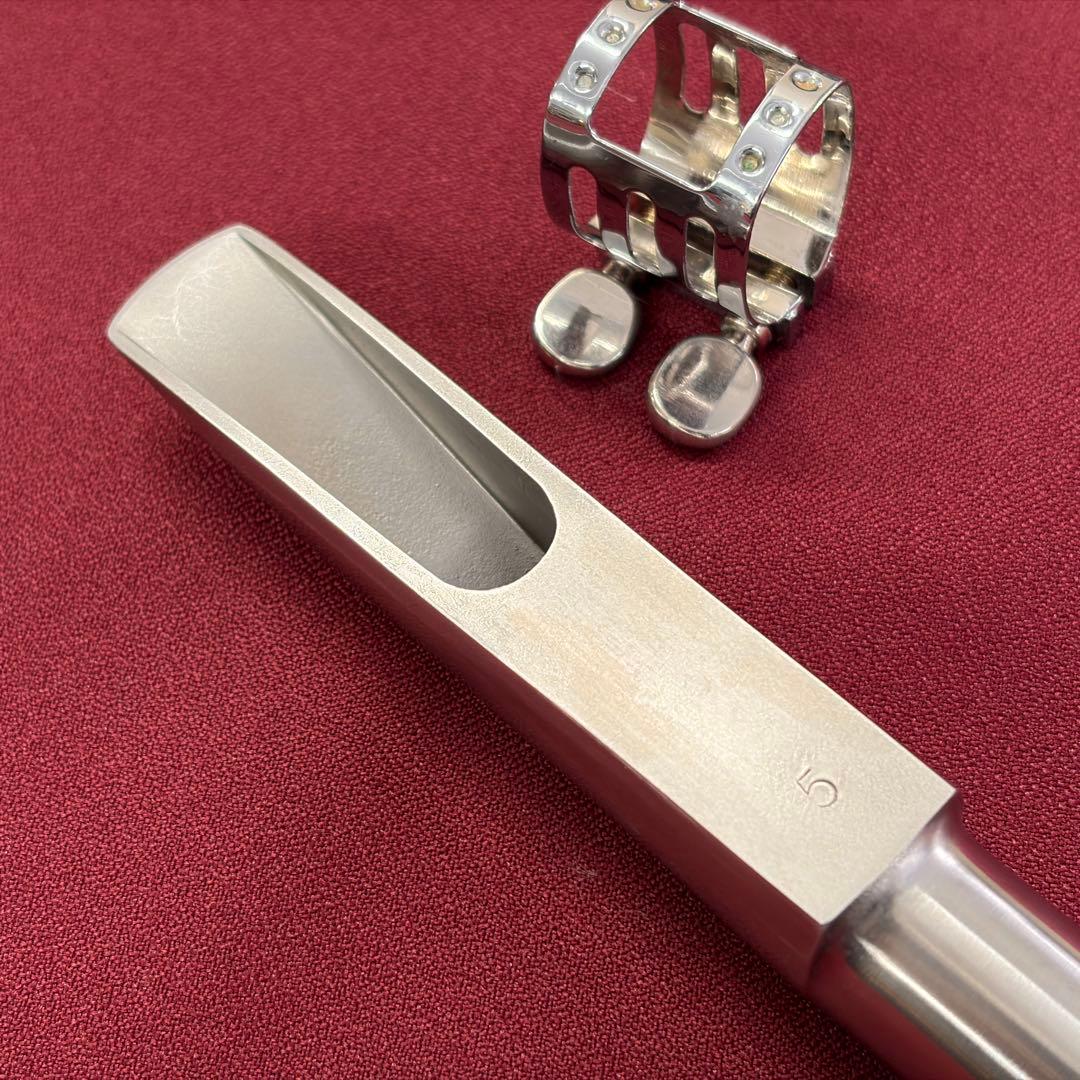 Beechler バリトンサックス マウスピース ベライトメタル 5番 綺麗♪