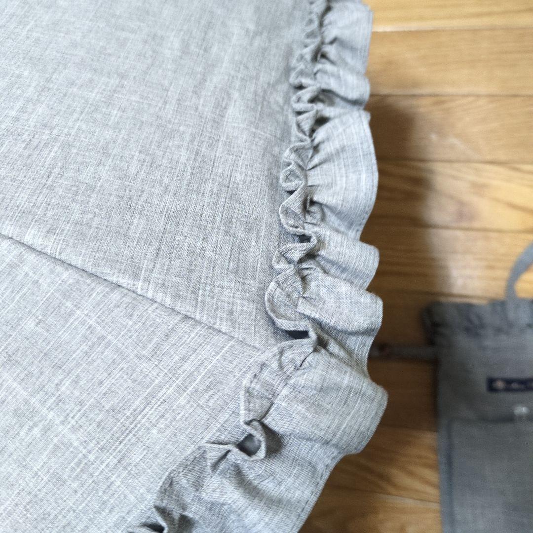 【nn】芦屋ロサブラン　2段折りたたみシングルフリル　ダンガリー