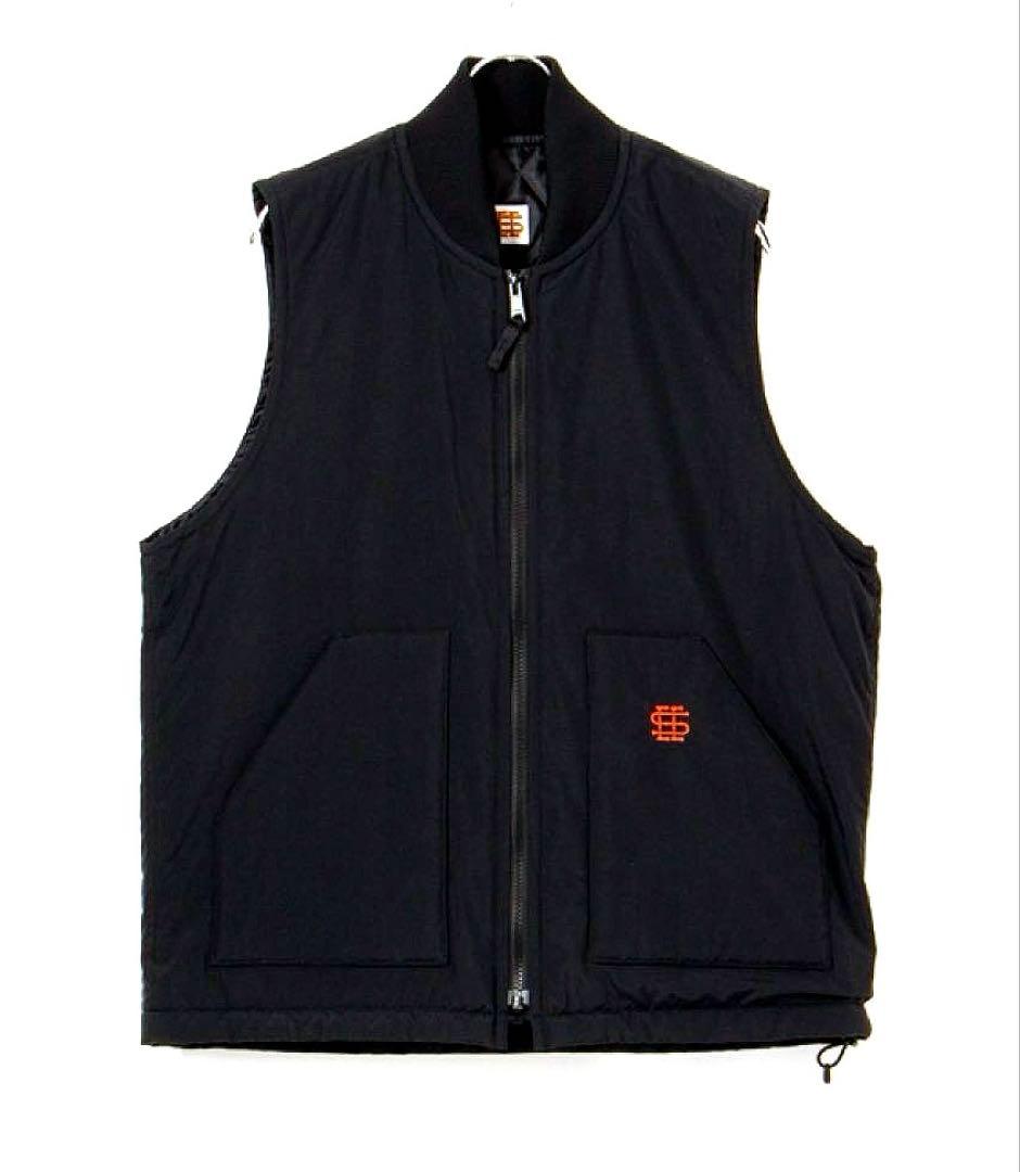 SEE SEE シーシー　ベスト　オーバーサイズ　ドローコード　中綿　VEST