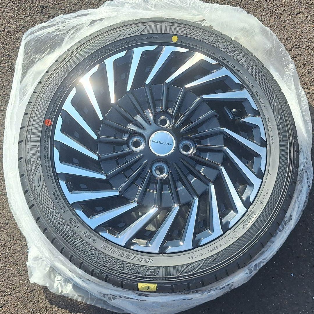 新車外し 2025 新型ルークス オーテック 純正 15インチ タイヤホイール