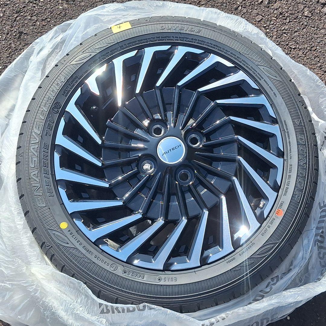 新車外し 2025 新型ルークス オーテック 純正 15インチ タイヤホイール