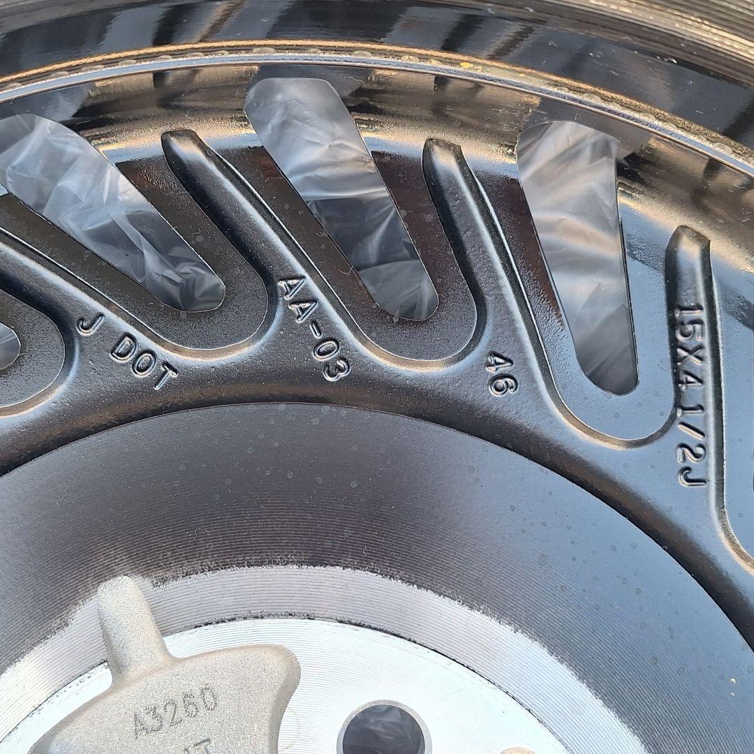 新車外し 2025 新型ルークス オーテック 純正 15インチ タイヤホイール