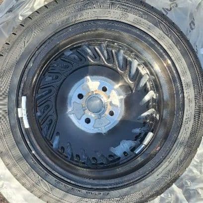 新車外し 2025 新型ルークス オーテック 純正 15インチ タイヤホイール