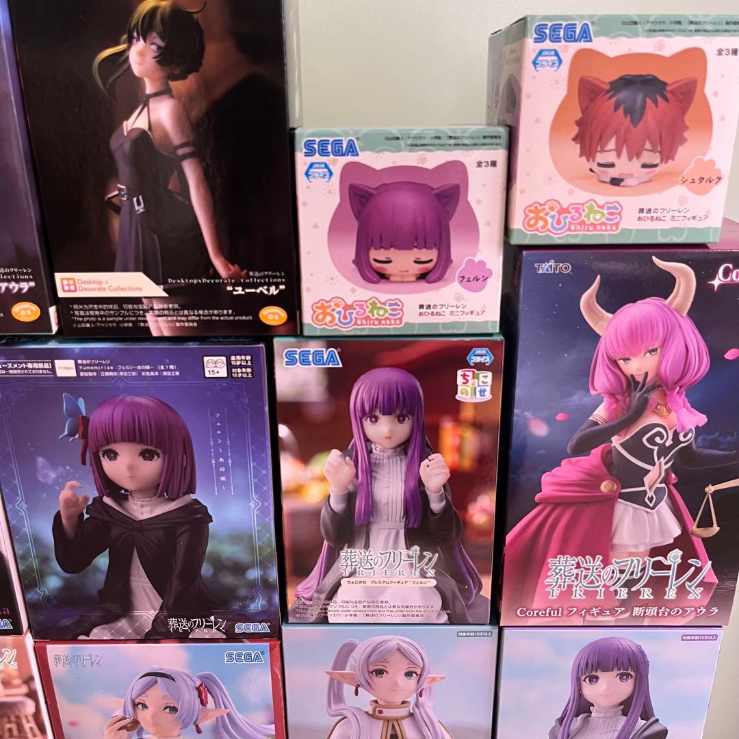 葬送のフリーレン　プライズ　フィギュア　まとめ売り