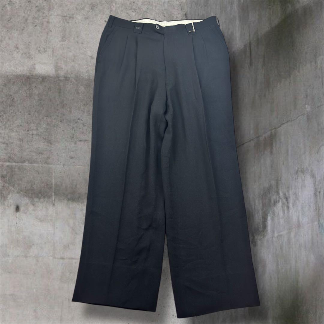 90s BALENCIAGA SPORTS archiveスラックス ブラック