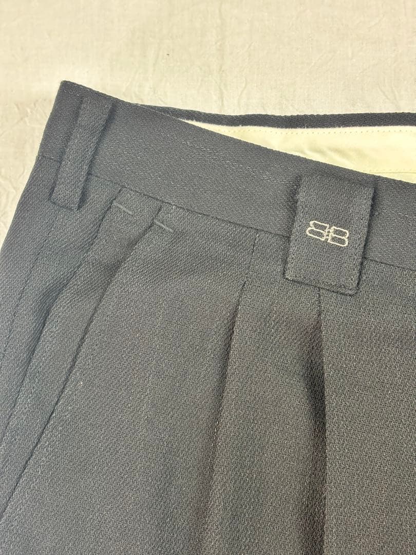 90s BALENCIAGA SPORTS archiveスラックス ブラック