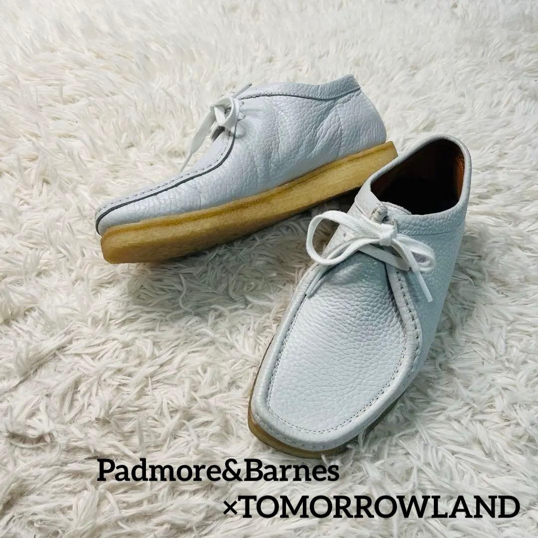 Padmore&Barnes×TOMORROWLAND シュリンクレザー 革靴