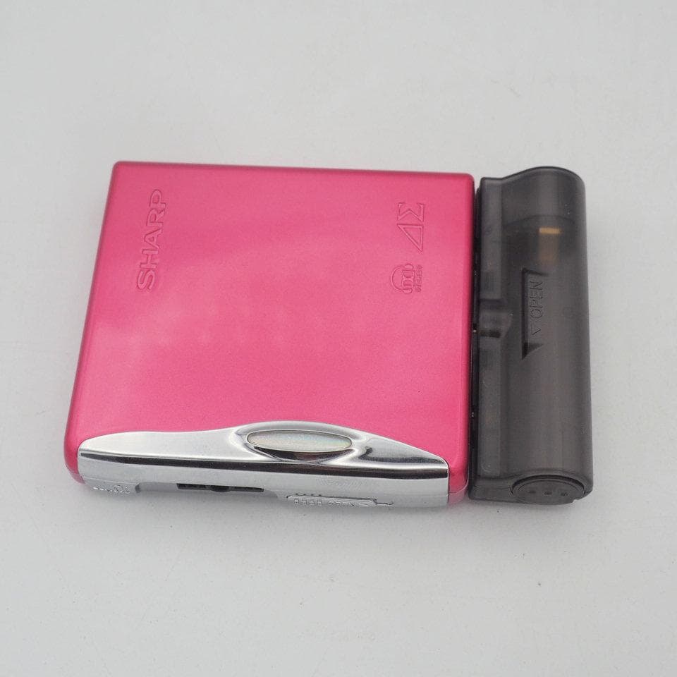SHARP ポータブルMDプレイヤー MD-DS55-P ピンク