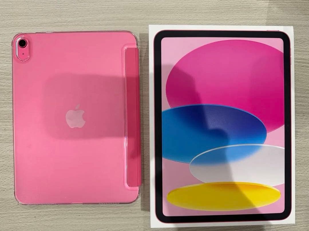 すぐ発送‼️Apple iPad第11世代 本体 ピンク ケースフィルム付き