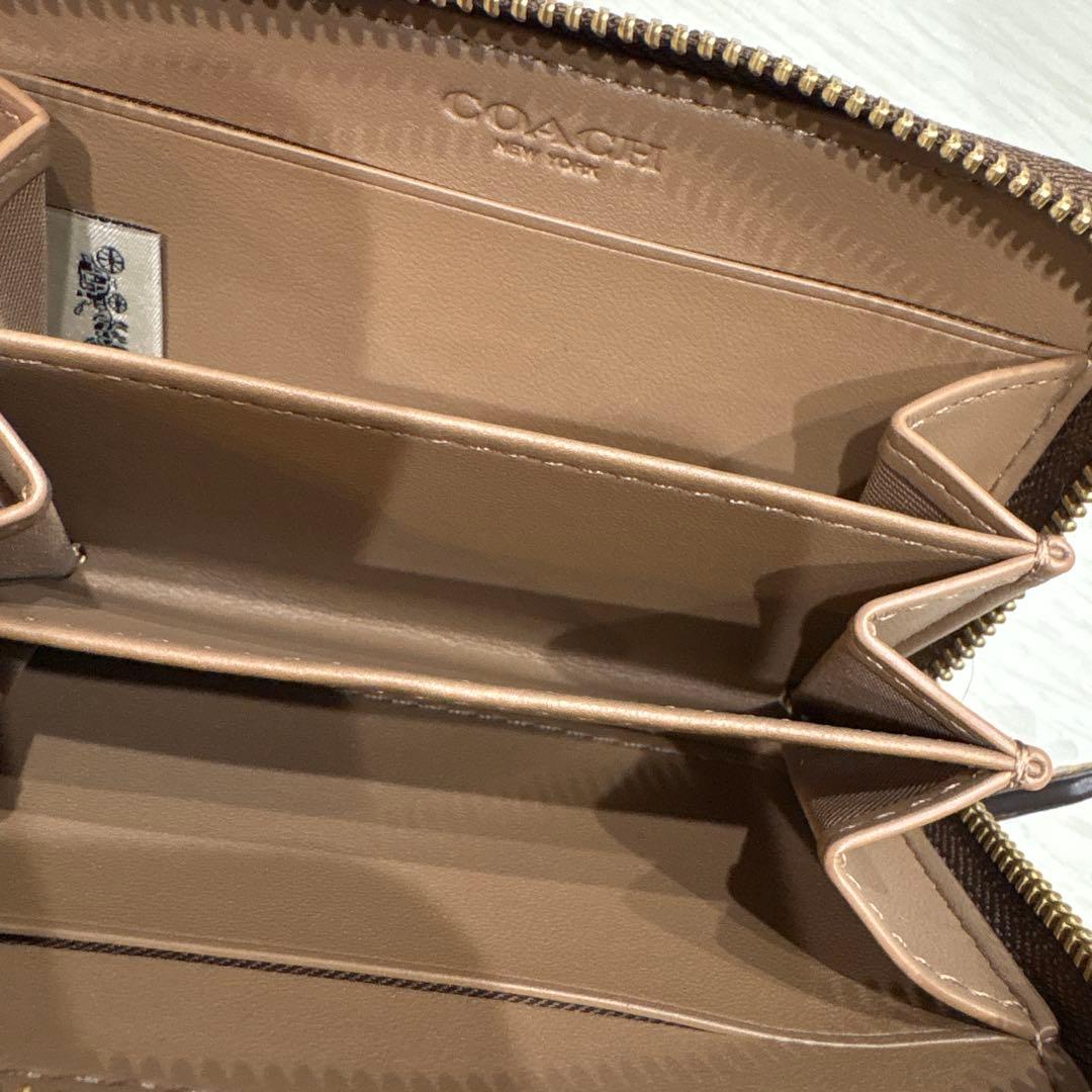 coachダイナソーシグネチャーケース