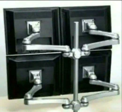 MODERNSOLID LA-517-1　4画面　液晶モニターアーム