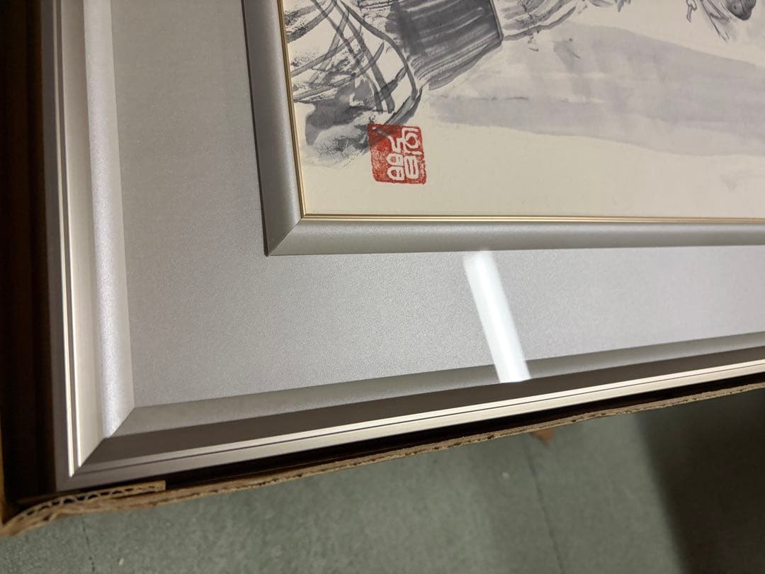 F10号用　ステンレス製額縁　３点セット