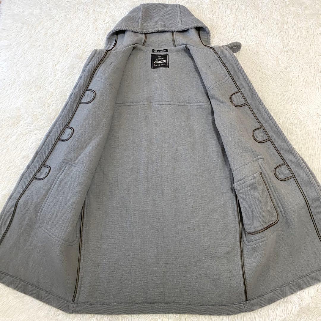 GLOVERALL ダッフルコート ヘリンボーン ムーアブルック キングストン