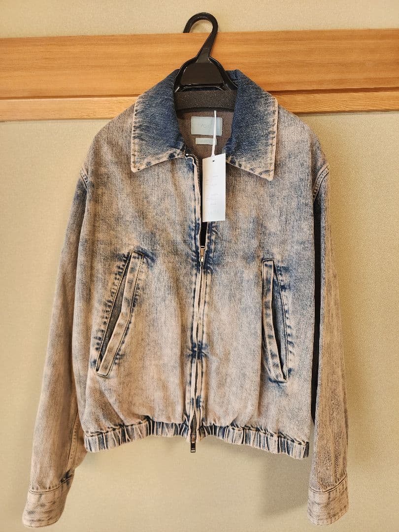 YOKE ブリーチ&オーバーダイデニムジャケット サイズ3　25ss