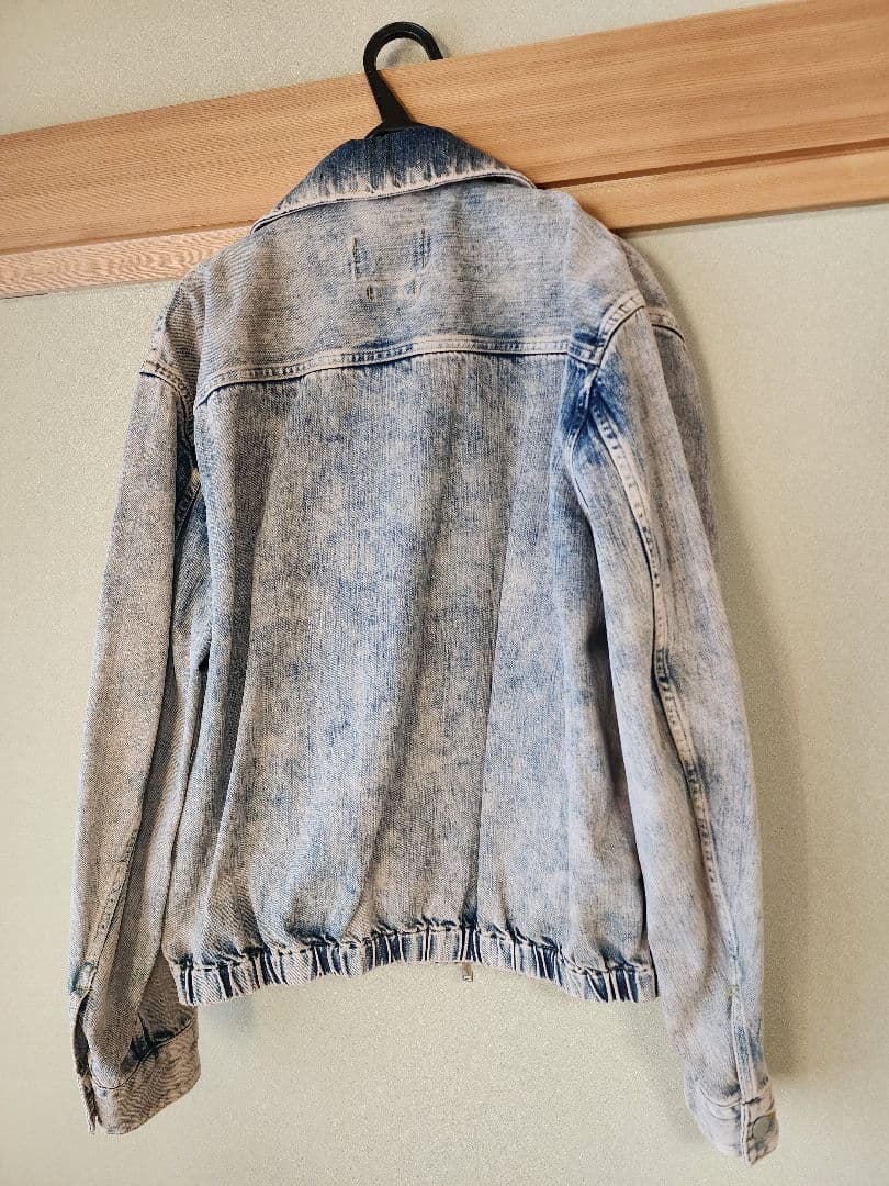 YOKE ブリーチ&オーバーダイデニムジャケット サイズ3　25ss