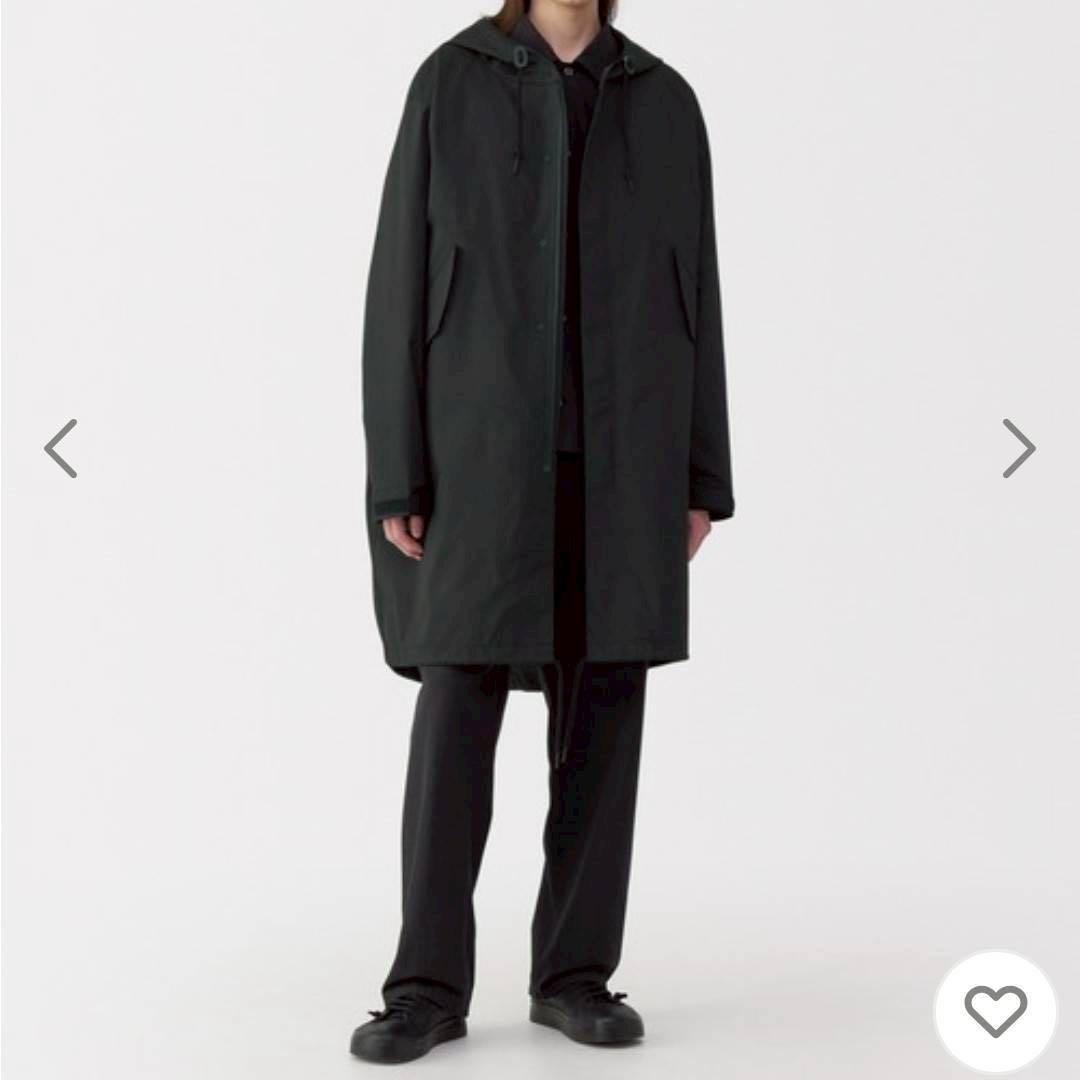 新品 完売品　MUJI Laboライナー付き モッズコート 2WAY ナイロン