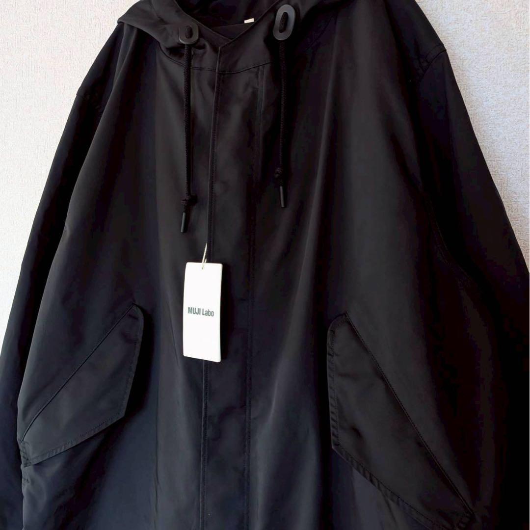 新品 完売品　MUJI Laboライナー付き モッズコート 2WAY ナイロン