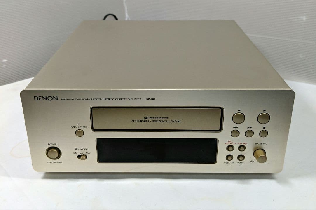 DENON カセットデッキUDR-F07