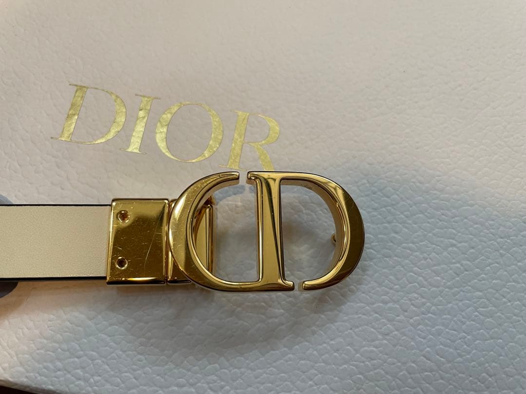 DIOR リバーシブル　ベルト