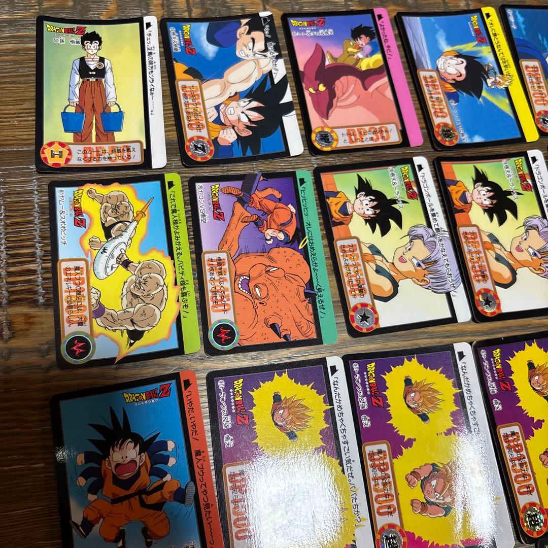 レアキラカード Vintage 1994 ドラゴンボールZ カードダス 47枚