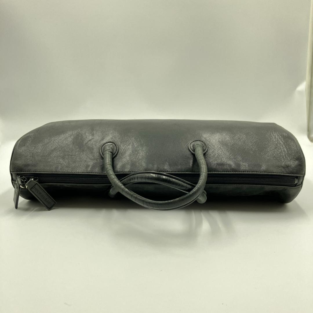 n*l様 【希少】ヘルムートラング　本人期 ボストン型 レザーハンドバッグ 本革