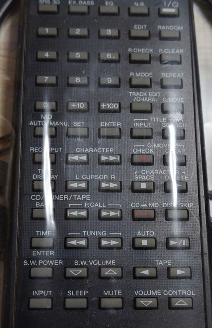 【リモコン・アンテナ付】KENWOOD　XD-6000　Hi-Fiシステムコンポ