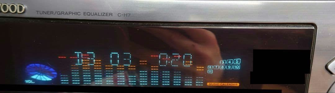 【リモコン・アンテナ付】KENWOOD　XD-6000　Hi-Fiシステムコンポ