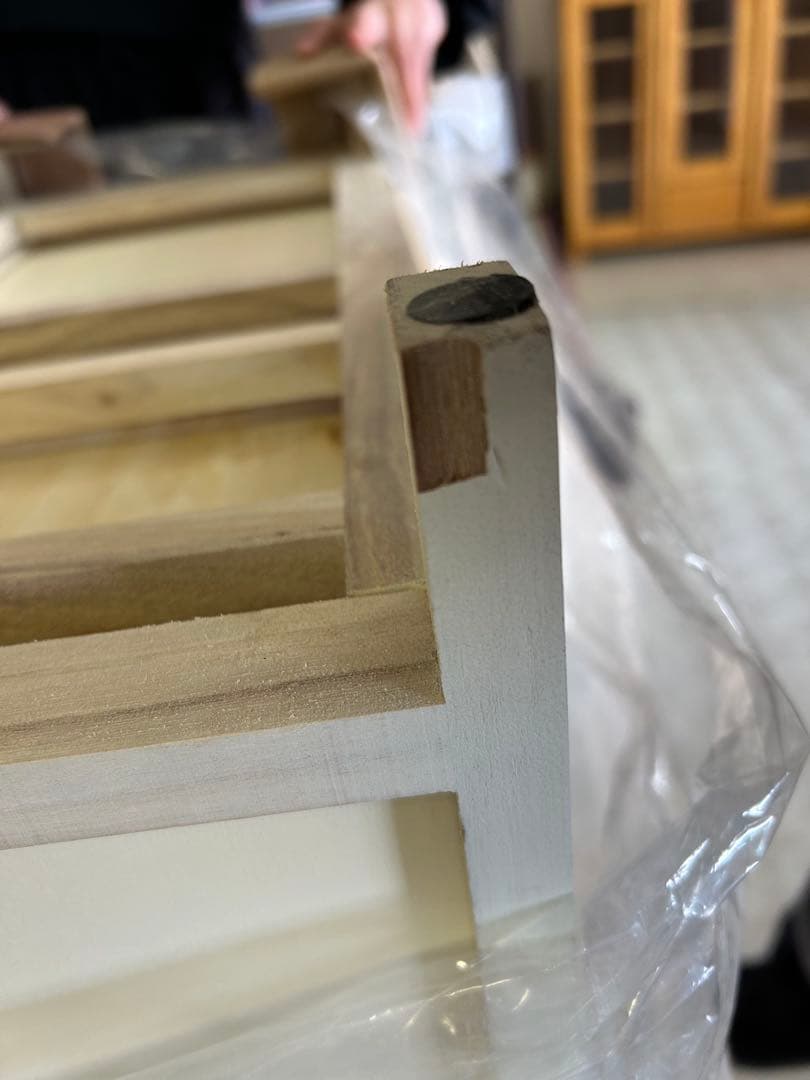 りんご　新品　チェスト5段　ショコラMIP-412MIX おしゃれ