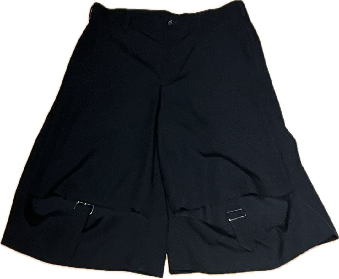 ブラックコムデギャルソン ベルト ショーツ キュロット