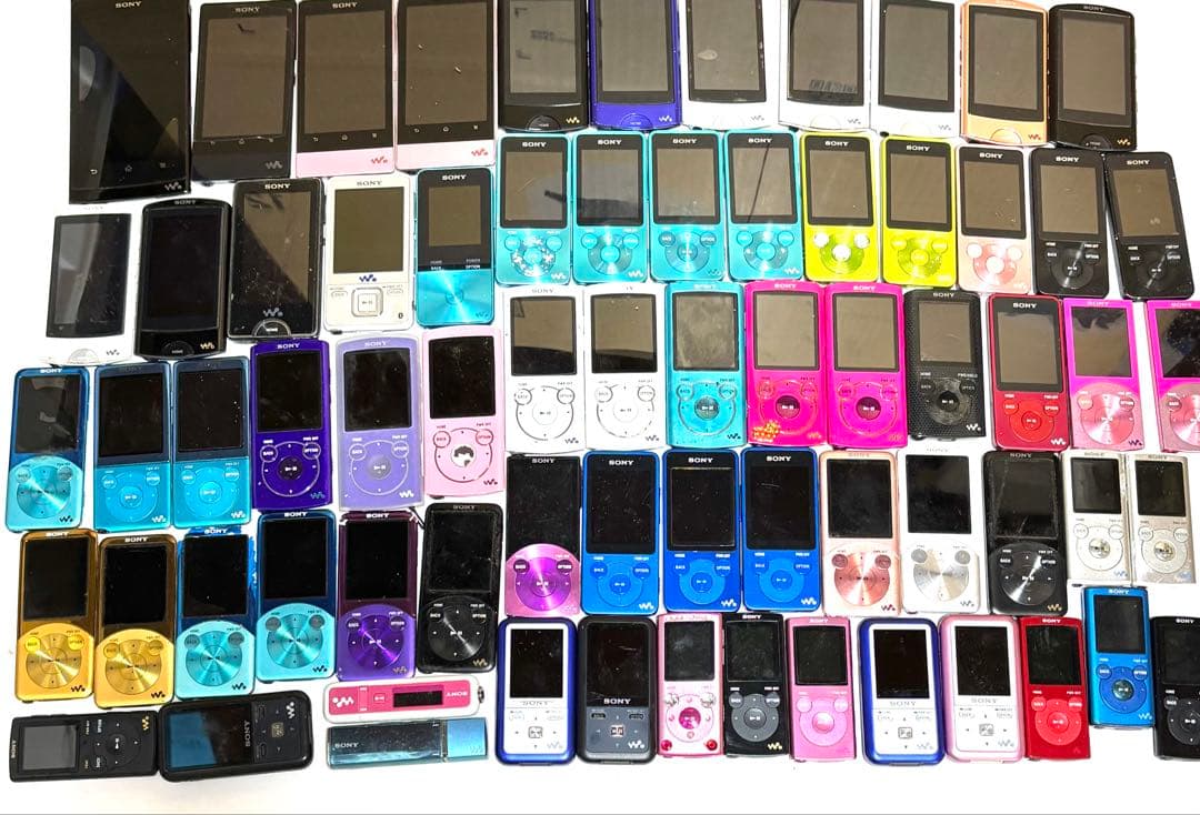SONY ウォークマン ジャンク品 69台まとめセット