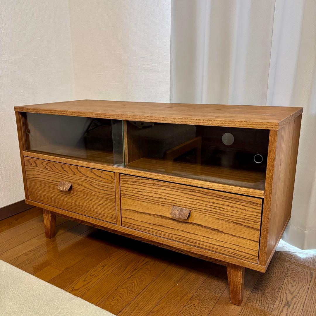 unico テレビボード  クルト オーク材 幅100cm