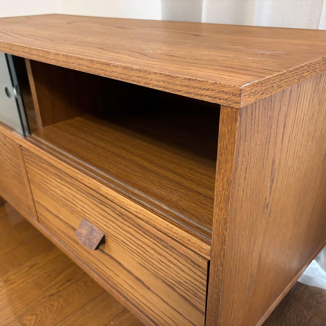 unico テレビボード  クルト オーク材 幅100cm