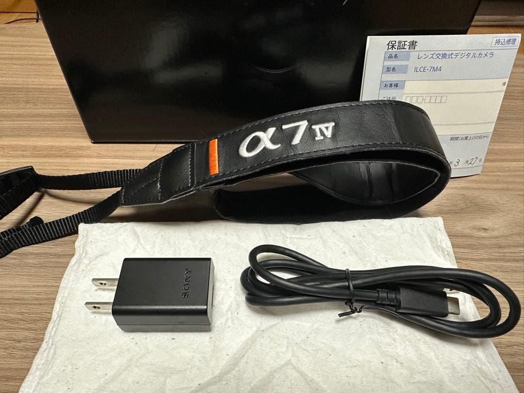 粉*雪様 SONY α7Ⅳ ILCE-7M4Kミラーレス一眼 本体　防湿庫+おま