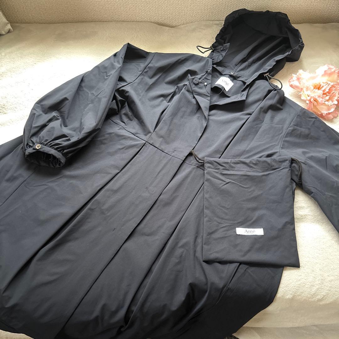 新品Ame NO Chi Hareアメノチハレ　レインコート KIKI Navy