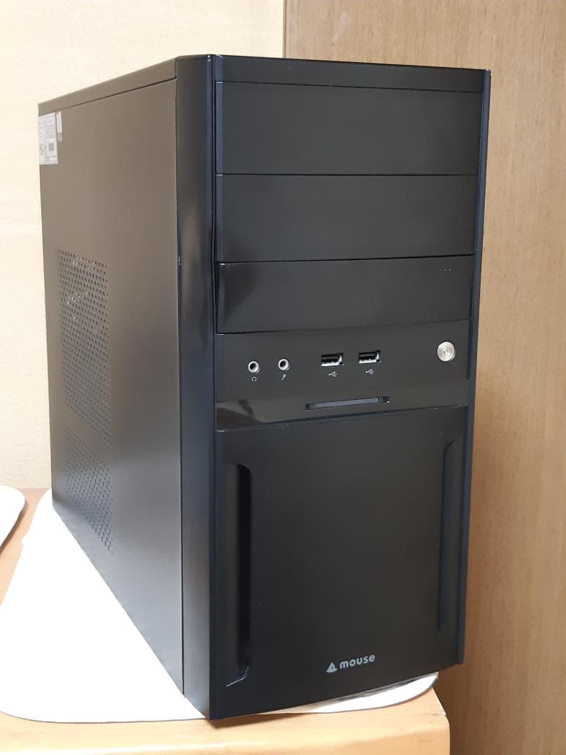 自作PC　RYZEN5 3600・8GB・128GB・GTX750TI